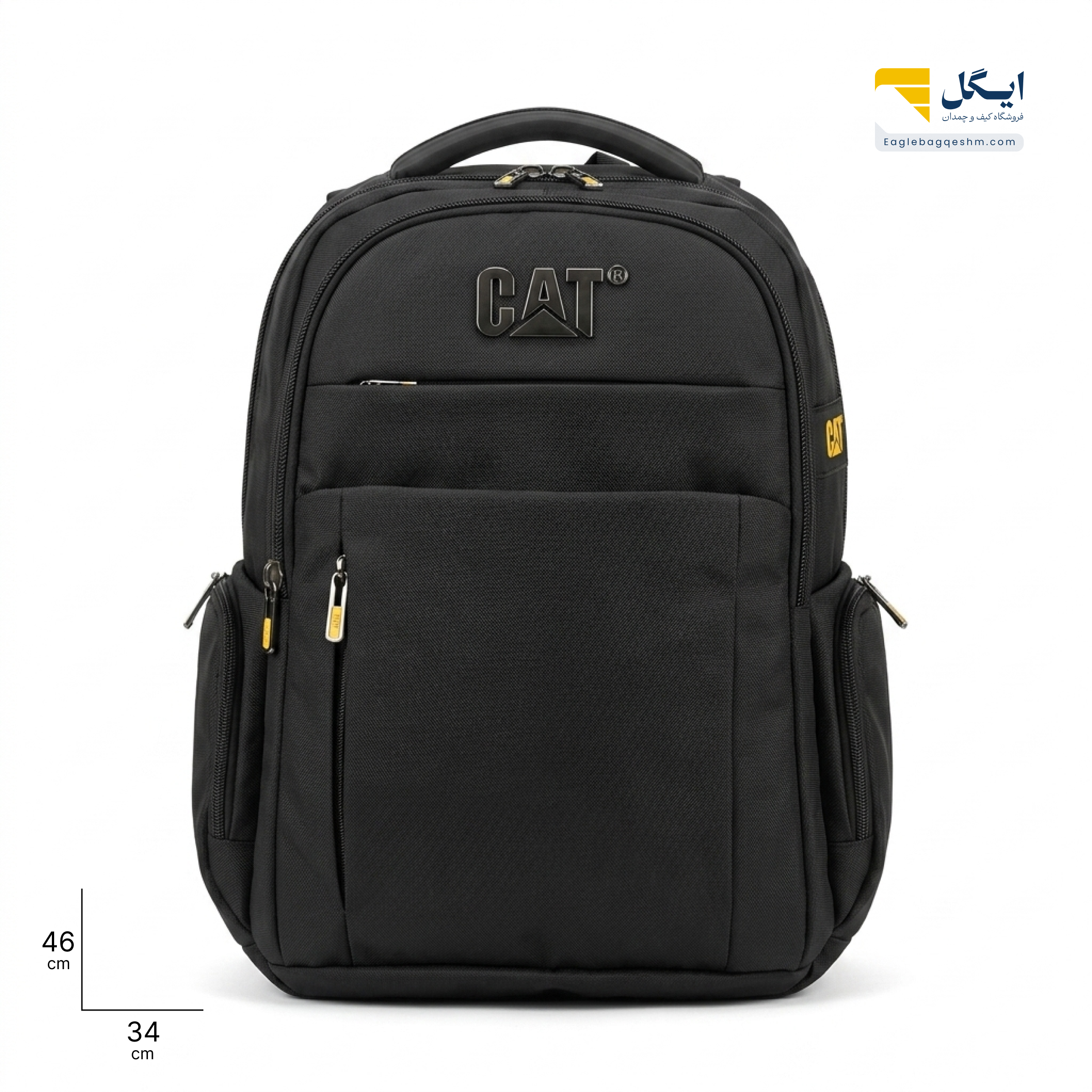 کولهپشتی اورجینال کت کد KH302 جادار و ضدآب با محفظه ضربهگیر لپتاپ - Image 5